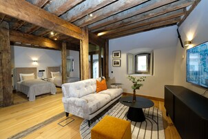 Family Room, Balcony | Premium bedding, in-room safe, individually decorated