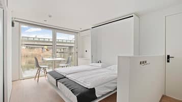 Deluxe Studio, Private Bathroom, Lake View | In-room safe, laptop workspace, blackout drapes, free WiFi