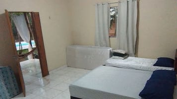 2 bedrooms, bed sheets