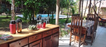 Alter do Chão Nature House sleeps 13 in beds