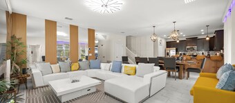 Modern Luxury at Disney’s Doorstep: Stunning 6BR/6BA Villa at Champions Gate!