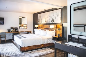 1 chambre, coffres-forts dans les chambres, bureau, Wi-Fi gratuit