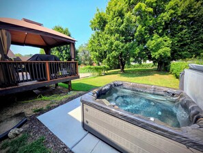 Idromassaggio all'aperto