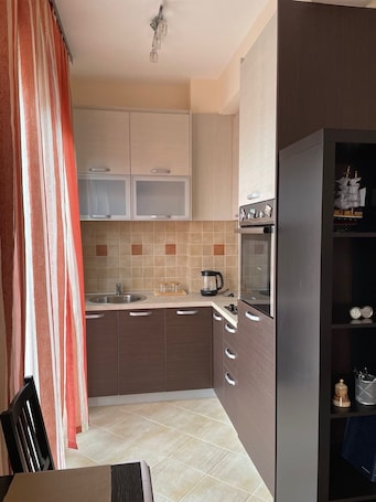 Classic Studio, City View | Private kitchen