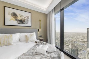 1 slaapkamer, een kluis op de kamer, een strijkplank/strijkijzer