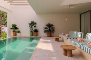Deluxe Suite, 1 Bedroom, Private Pool, Ocean View | Terrace/patio - The Standard Pattaya Na Jomtien (Sattahip)