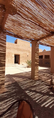 Terrace/patio. Dar Tamzdamte Skoura