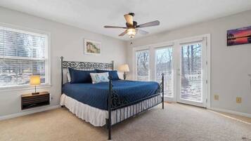 4 bedrooms, iron/ironing board, travel crib, WiFi