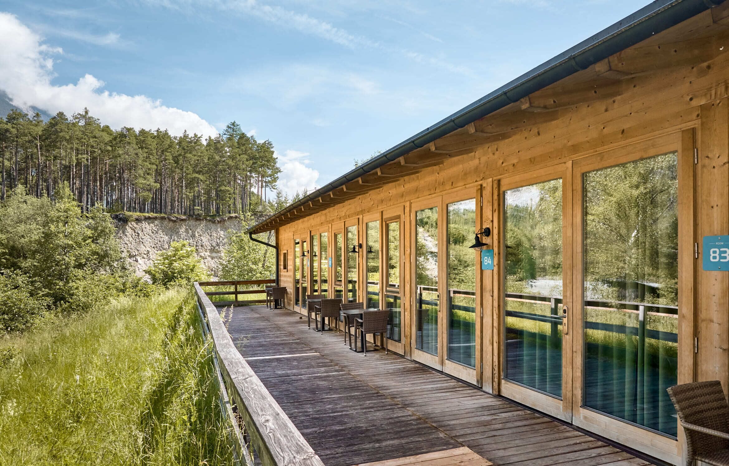 Double room in the nature reserve including entrance to the Water AREA | Mountain view