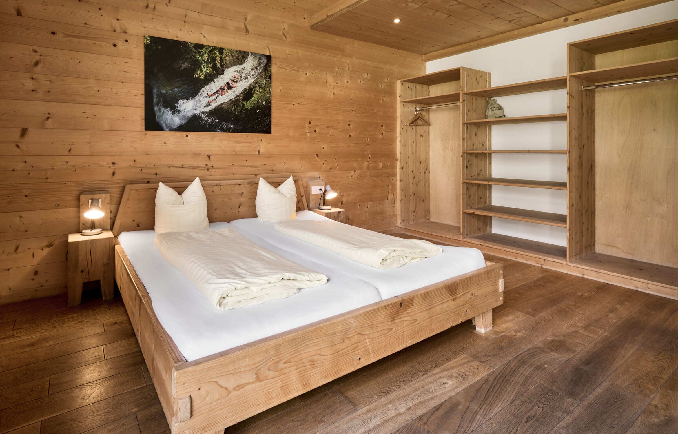 Doppelbettzimmer im Naturschutzgebiet inkl Eintritt in die Water AREA | Bettwäsche