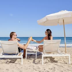 Sulla spiaggia