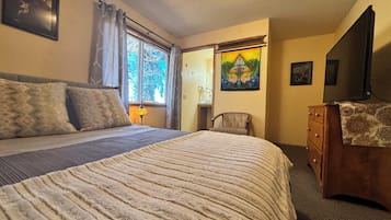 1 soverom, strykejern/-brett, wi-fi og sengetøy