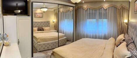 1 chambre, fer et planche à repasser, Wi-Fi, draps fournis