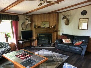 Smart TV, DVD player, books - Charming 2-bedroom 2-bath cabin on beautiful Bear Island lake in Babbitt, MN. (Babbitt)