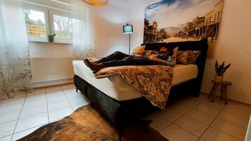 2 Schlafzimmer, Reisekinderbett, WLAN, Bettwäsche