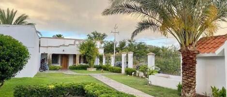 Fassade der Unterkunft