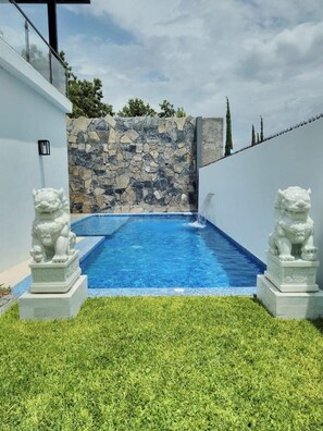 Seasonal outdoor pool