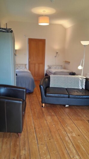 1 habitación, tabla de planchar con plancha, wifi y ropa de cama 