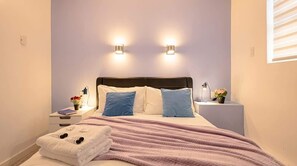 5 habitaciones, cuna de viaje, wifi gratis y ropa de cama