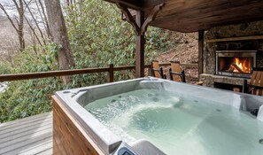 Baignoire à remous extérieure