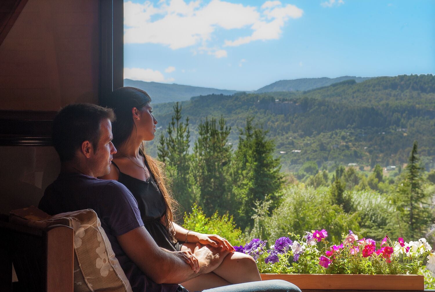 Standard Cabin, Mountain View | 1 bilik tidur, peti besi dalam bilik, meja, ruang kerja komputer riba 