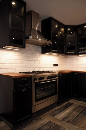 Maison mitoyenne Confort, non-fumeur, côté cour intérieure | Cuisine privée