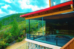 Terrace/patio - Cabañas Mirasierra (Arteaga)