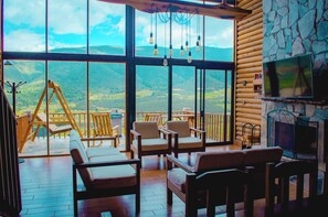 Living area - Cabañas Mirasierra (Arteaga)
