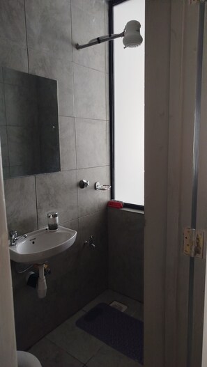 Eco-friendly toiletries, towels, soap, toilet paper