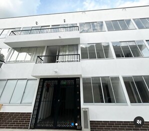 Façade de l’hébergement