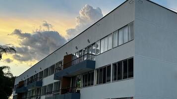 Voorkant van accommodatie