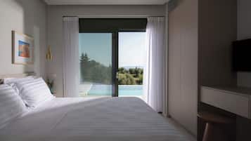 Luxury Villa, Sea View | 3 bedrooms, soundproofing, iron/ironing board, free cots/infant beds