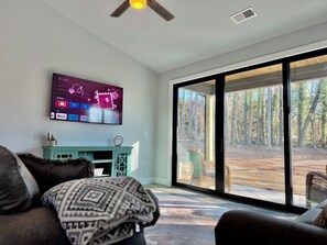 Smart TV, books, video library