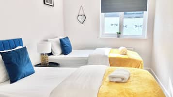 5 kamar tidur, Wi-Fi gratis, dan seprai linen