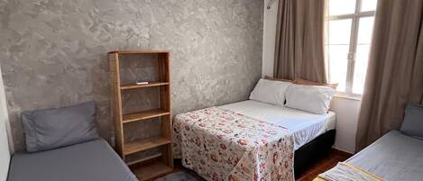 Free WiFi, bed sheets