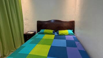 2 bedrooms, bed sheets