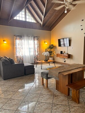 TV - Hip Strip 2BR • Ocean Views • Walk to Everything (Montego Bay)