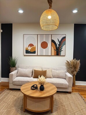 Televisie en een open haard