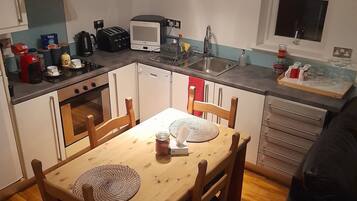 Microwave, oven, dishwasher