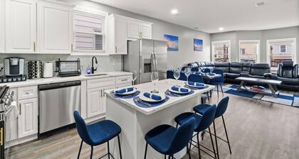 Full House, 7 Bedrooms, 9 Beds, 4 Bathrooms Close to NYC & EWR