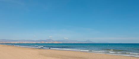 بالقرب من الشاطئ