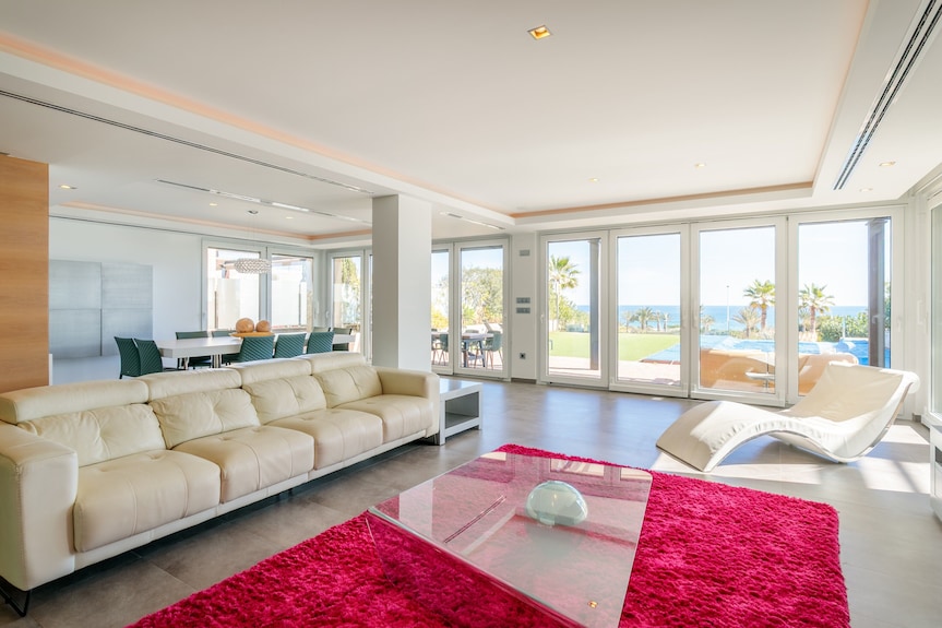 Villa 'Mediterranean Beach' Avec Vue Sur La Mer, Wi-fi Et Climatisation - Santa Pola