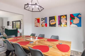 Dining - Pocono Superheroes Retreat With Backyard Oasis Near Skiing & Waterparks (Long Pond)