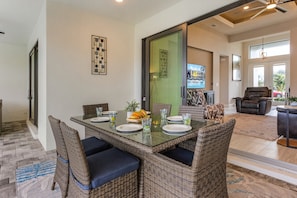 Dining - Heated Pool, Hot Tub, Outdoor Oasis - Villa Salt Life - Roelens (Cape Coral)
