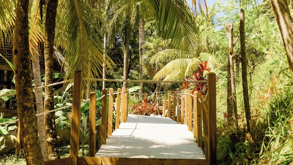 Overnattingsstedets uteområder