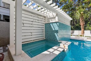 Opvarmet pool