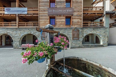 Séjour alpin cosy | Piscine & sauna | Ski à Abriès