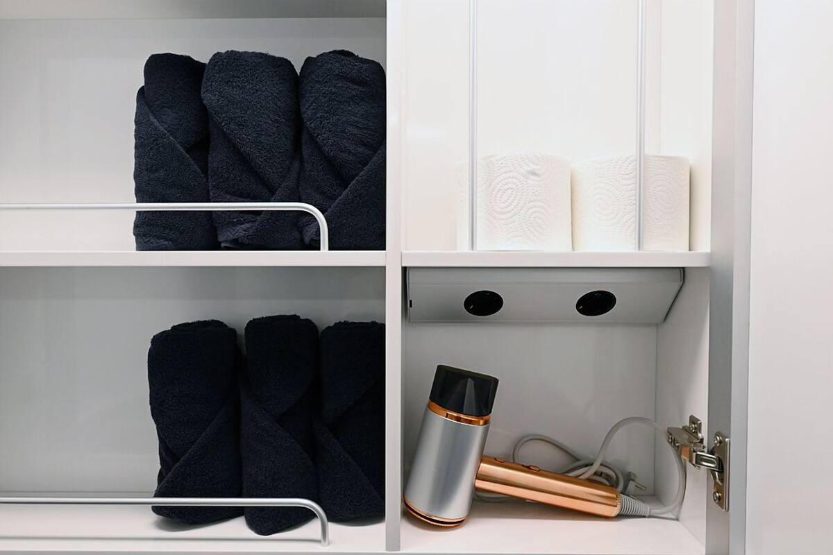 Standard Duplex, Non Smoking, Ocean View (Self check-in) | Bathroom | Shower, hair dryer, towels, soap