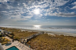 Accommodatie ligt op het strand