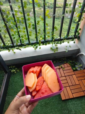 Apartamento Confort, balcón, vistas al jardín | Terraza o patio